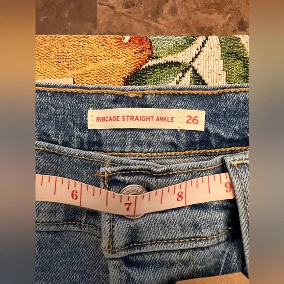 Levi’s Ribcage jean 26 x 27 ❤️ New - Picture 13 of 16